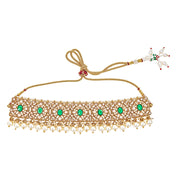 Rashi Emerald Choker Necklace