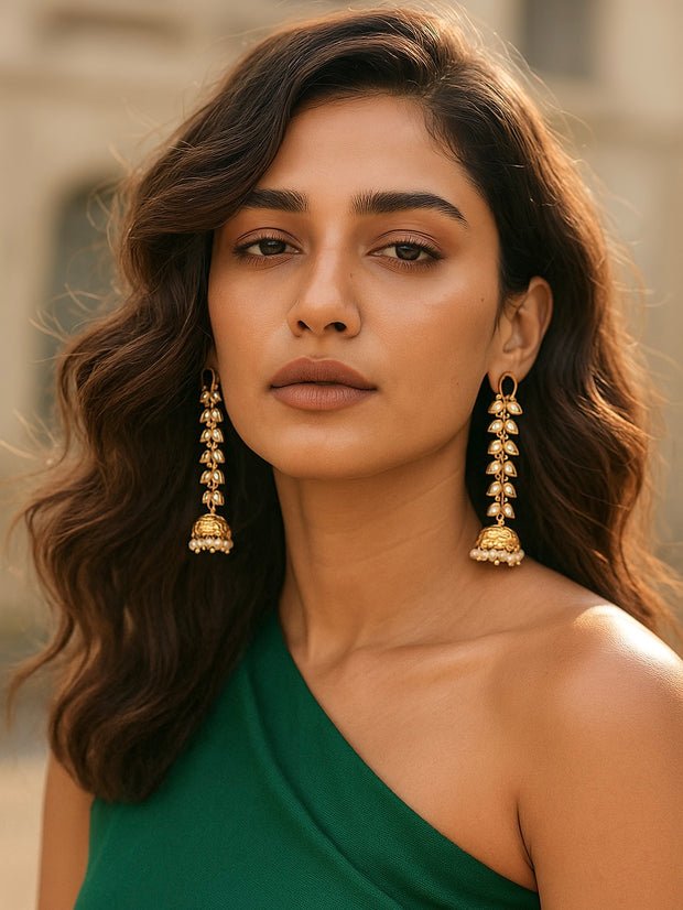 Dita Earrings in Onyx
