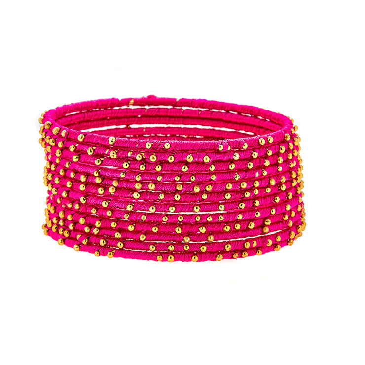Cala Bracelet in Bright Pink
