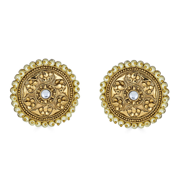 SARIKA FLORAL STUD EARRINGS – BLOSSOM BOX JEWELRY