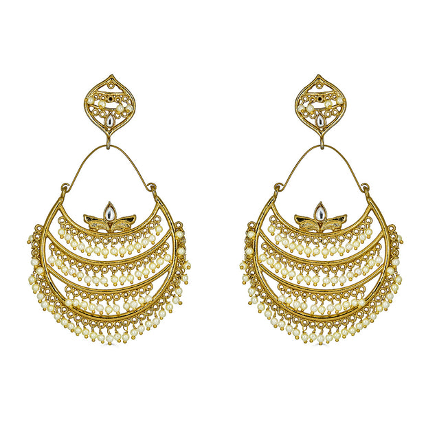 Sarala Earrings in Gold