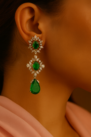Emerald Raqayya Necklace Set