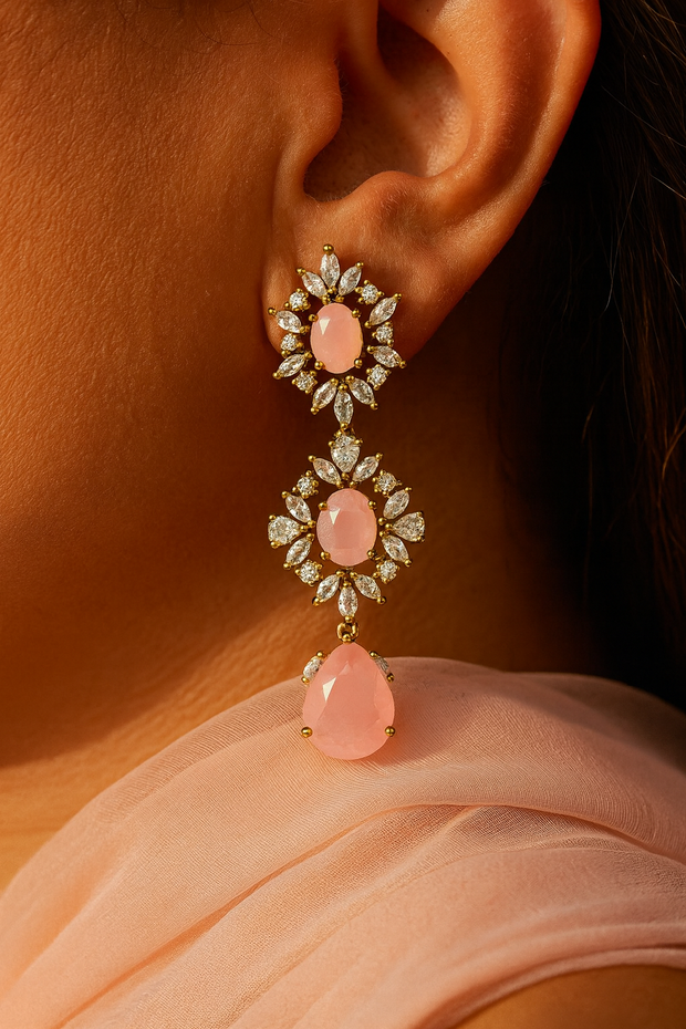 Pink Raqayya Necklace Set