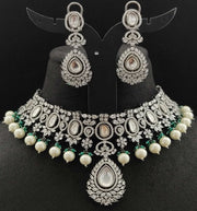 KARIZMA AMERICAN DIAMOND KUNDAN NECKLACE