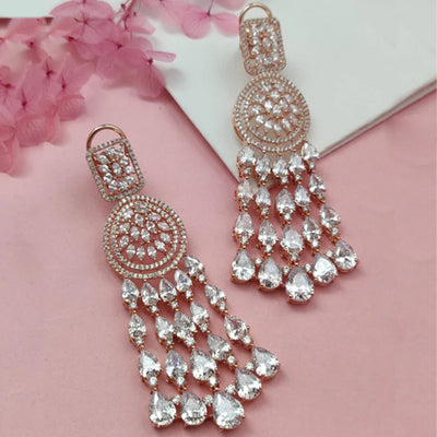 Kaur Crystal Drop Earrings