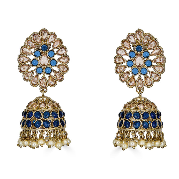 Monisha Necklace in Sapphire Blue