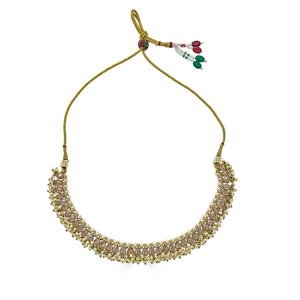 Saleena Necklace Set in Champagne