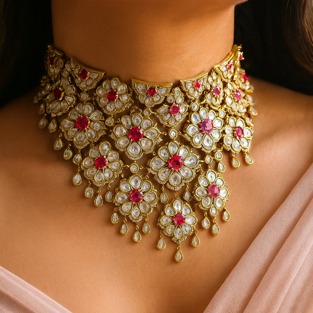Rani Rosette Choker