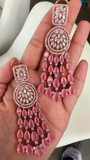 Kaur Rose Drop Earrings