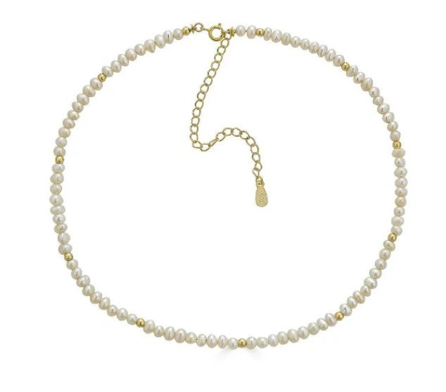 Simple Pearl Necklace