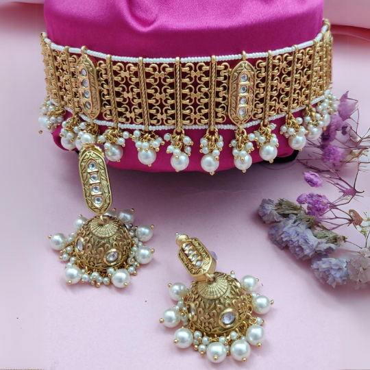 Gurnaz Antique Choker Set