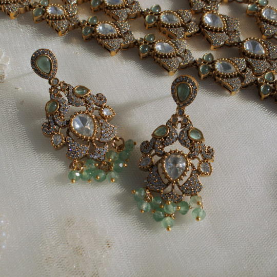 Rizwaan Polki Necklace Set