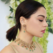 Adiva Green Necklace
