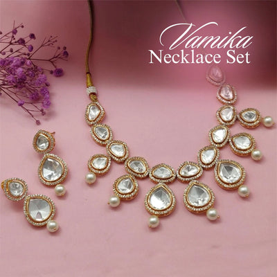 Vamika Uncut Kundan Necklace Set