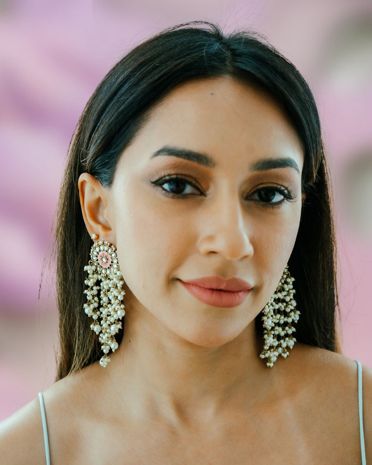 Richa Pearly Drop Earrings