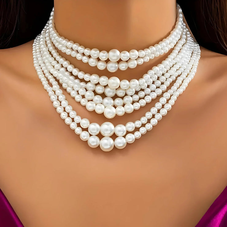 Zaria Pearl Choker