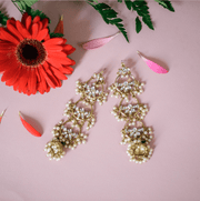 Amina Floral Drop Earrings