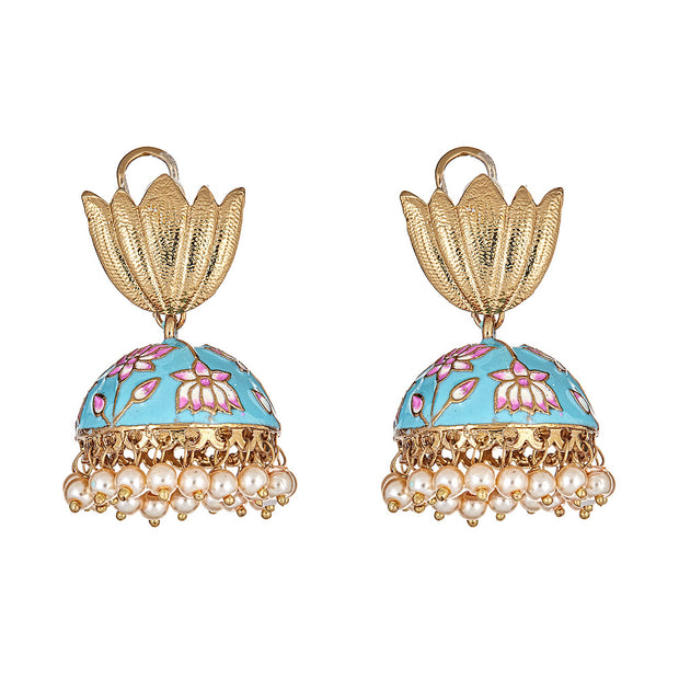 Sabir Earrings in Turquoise