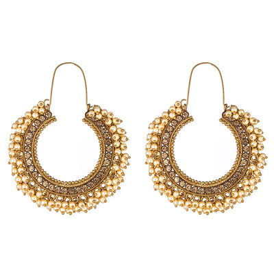 Shaurya Earrings in Pearl