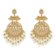 Krishna Earrings Pearl