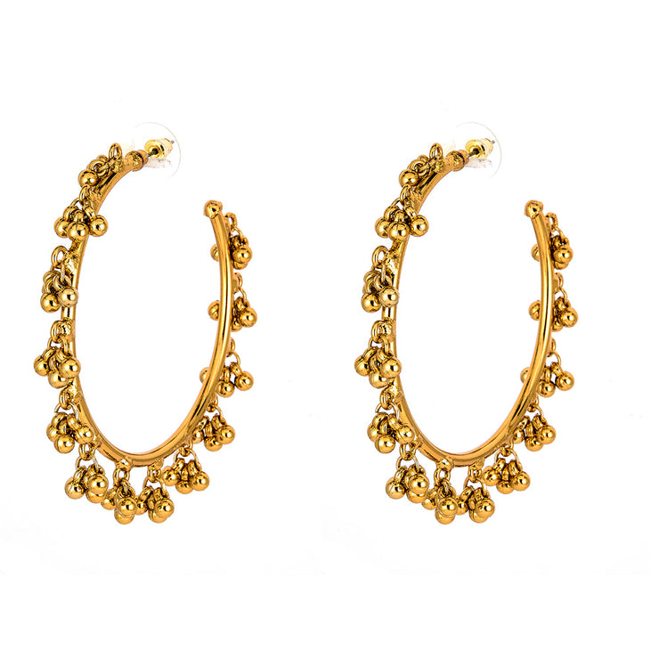 Tribal hoop earrings Clearance