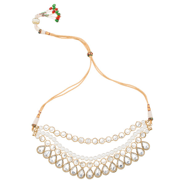 Shreya Necklace in Pearl