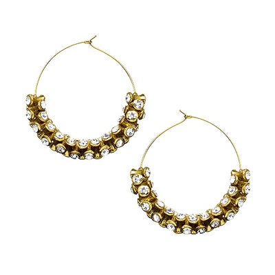 Prisha Earrings in Gold